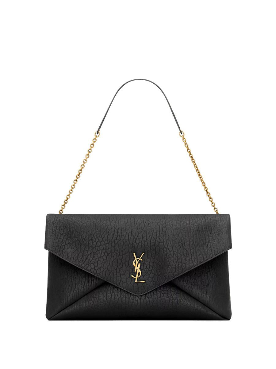 Saint Laurent Cassandre XXL Kuvertväska Med Kedja I Lammskinnsväskor