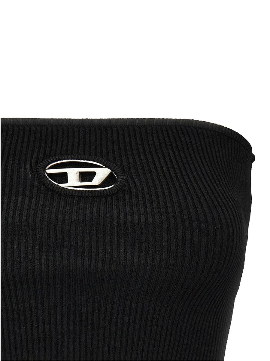 Diesel Clarksvillex-topp med logotyp