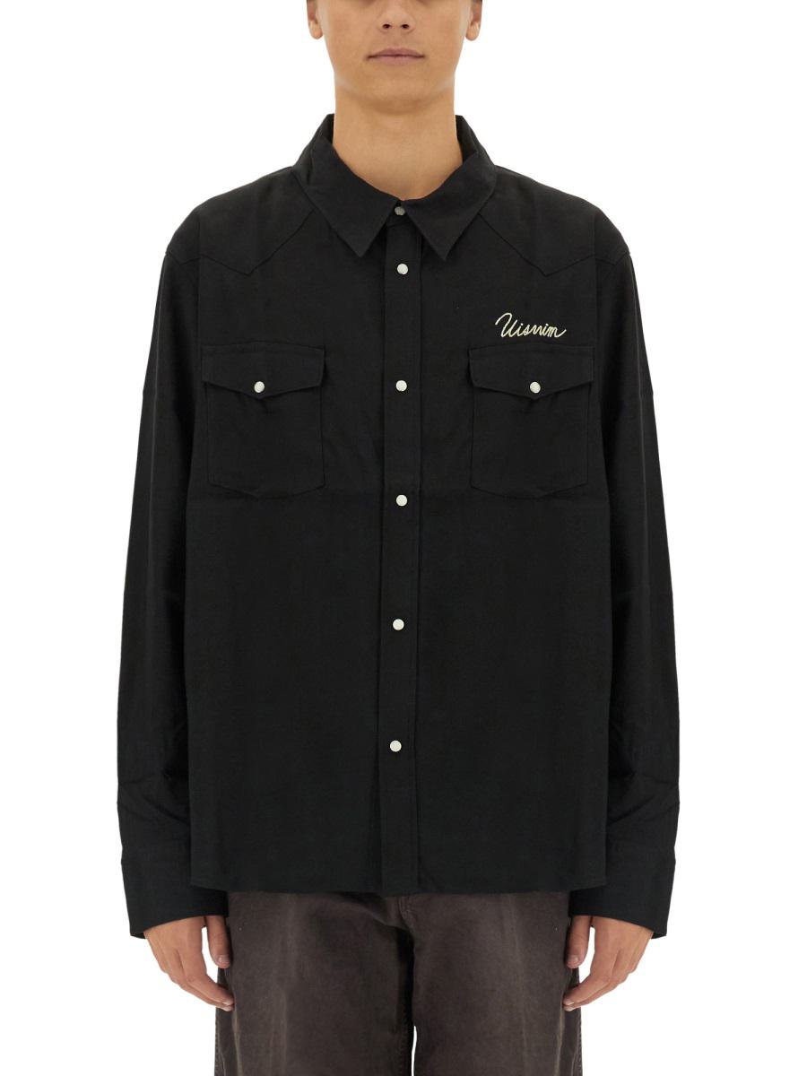 Visvim-skjorta med logotyp