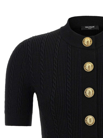 Balmain kortärmad kofta