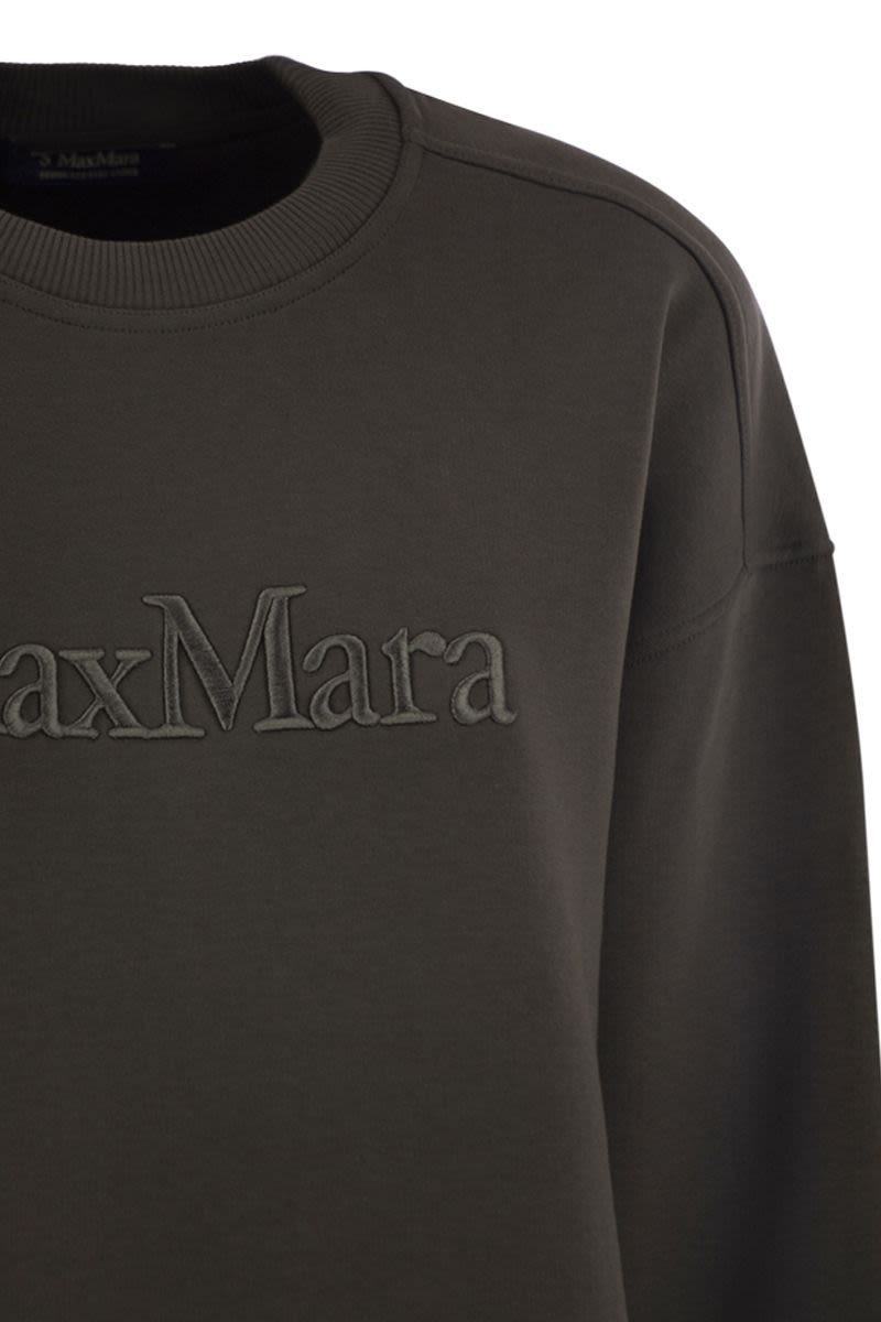 Max Mara Monza - Bomullströja med logotyp