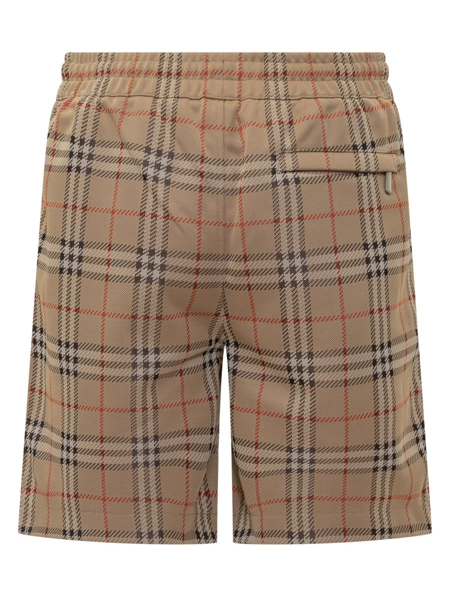 Burberry Burberry Herr Beige Rutiga Shorts