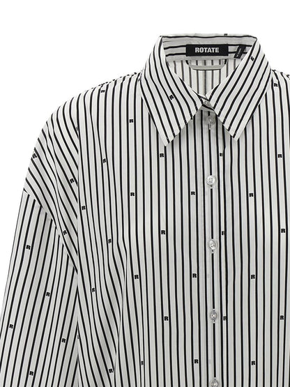 Birger Christensen 'Poplin Oversized Randig' Skjorta
