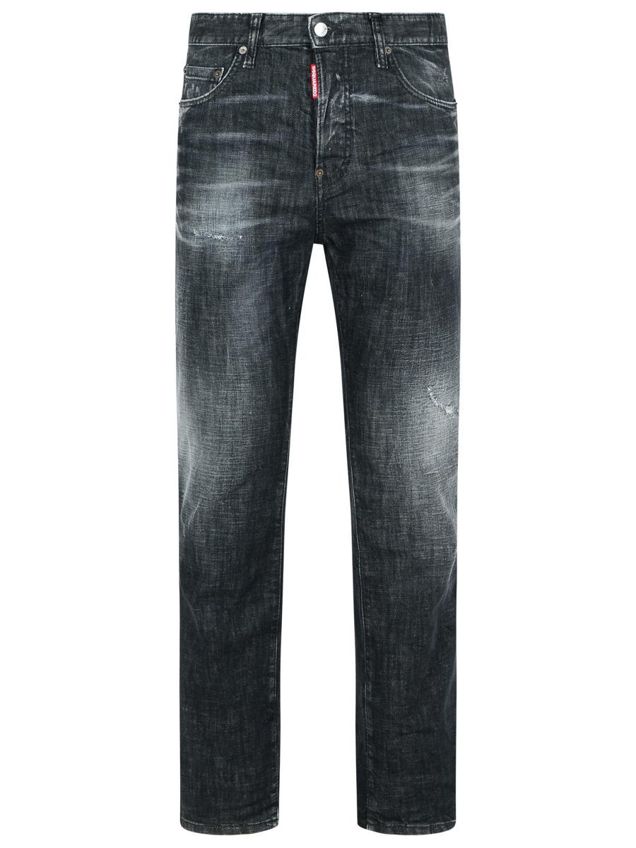DSQUARED2 '642' Svarta bomullsjeans