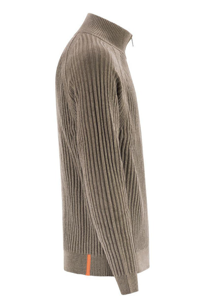 RRD Velvet Rave Full Zip Knit - Kofta med dragkedja
