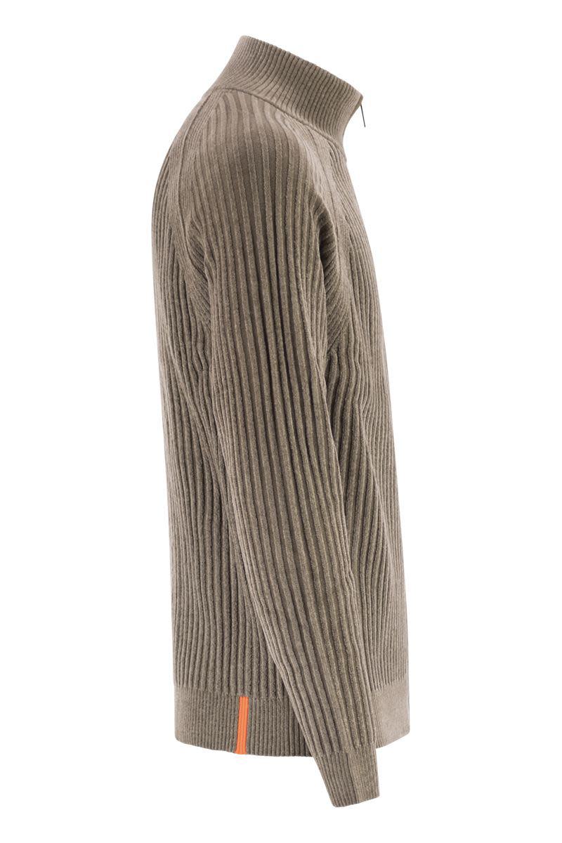 RRD Velvet Rave Full Zip Knit - Kofta med dragkedja