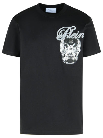 Philipp Plein svart bomulls-T-shirt