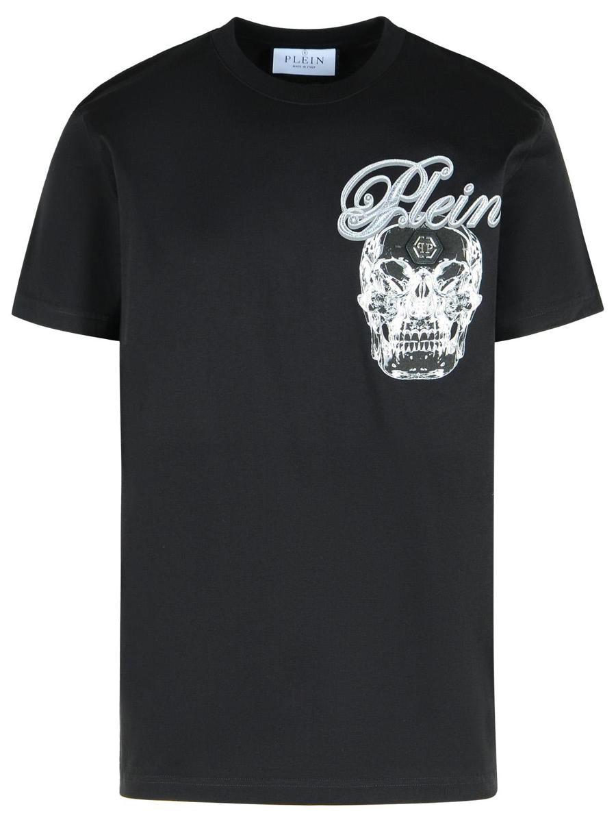Philipp Plein svart bomulls-T-shirt