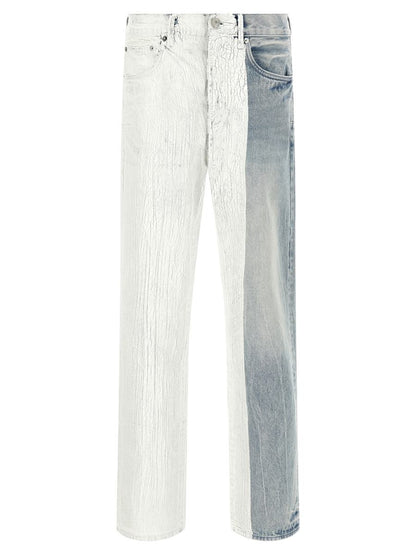 Lila jeans från märket 'Crackle Silver'