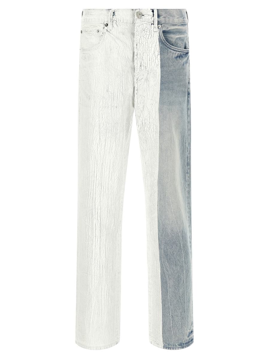 Lila jeans från märket 'Crackle Silver'