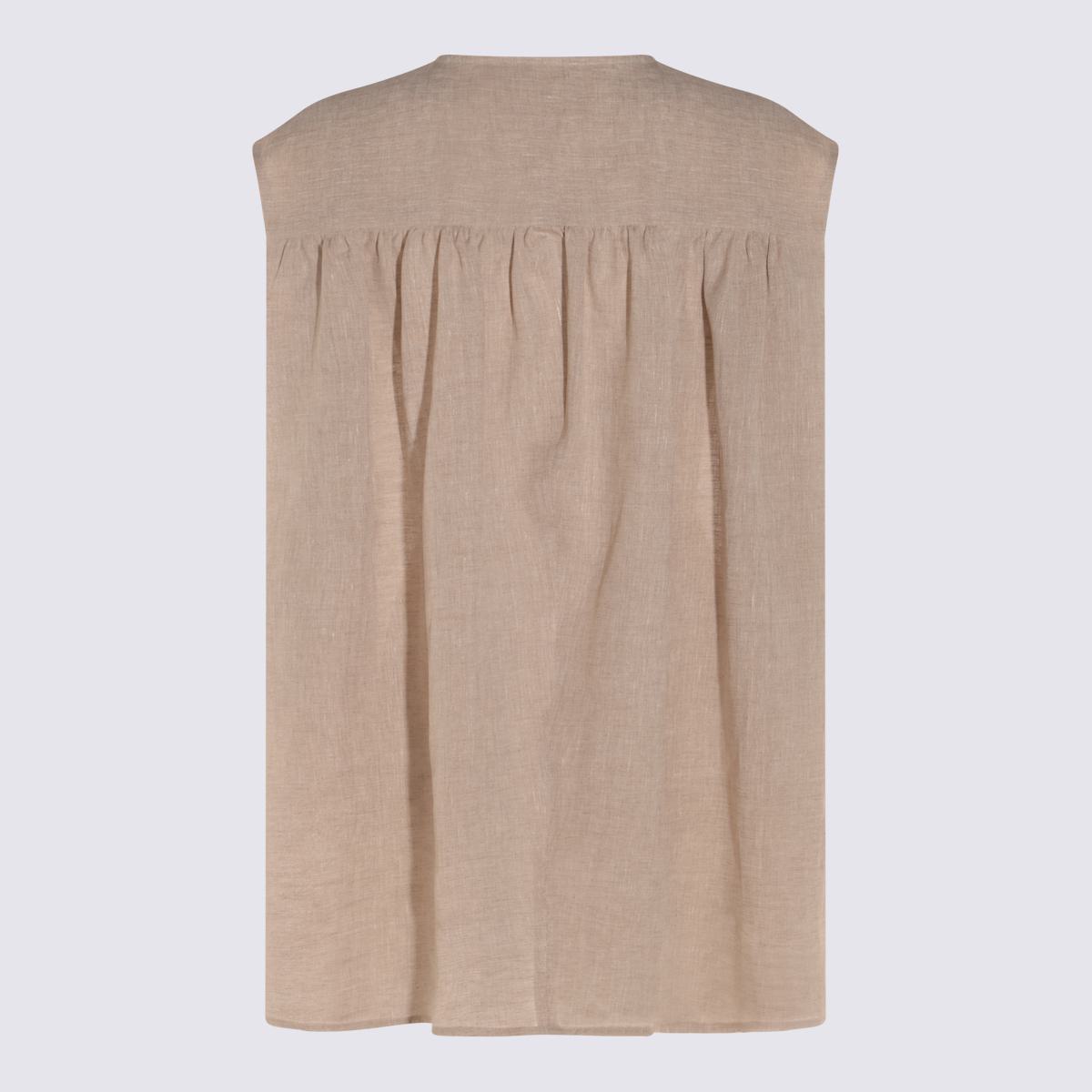 Fabiana Filippi Beige Linnetopp