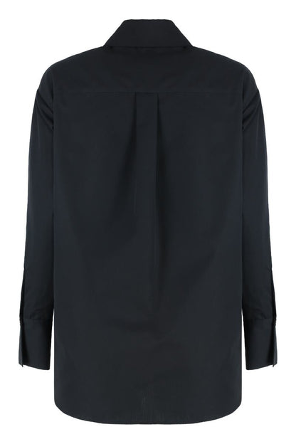 Elisabetta Franchi bomullspoplinskjorta