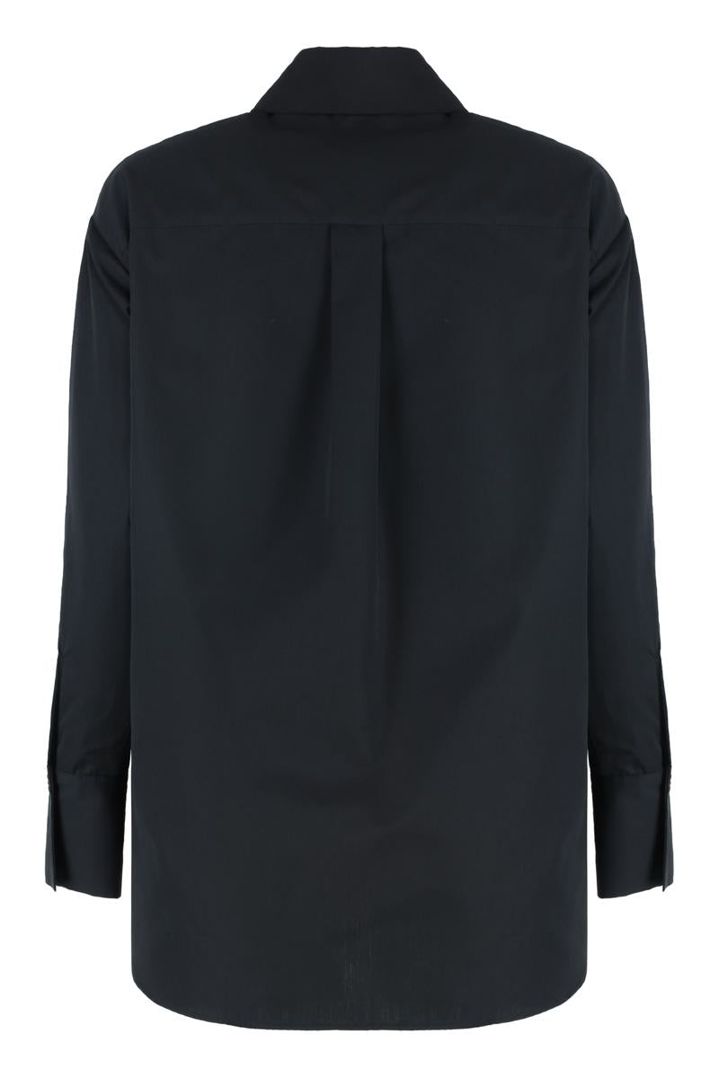 Elisabetta Franchi bomullspoplinskjorta