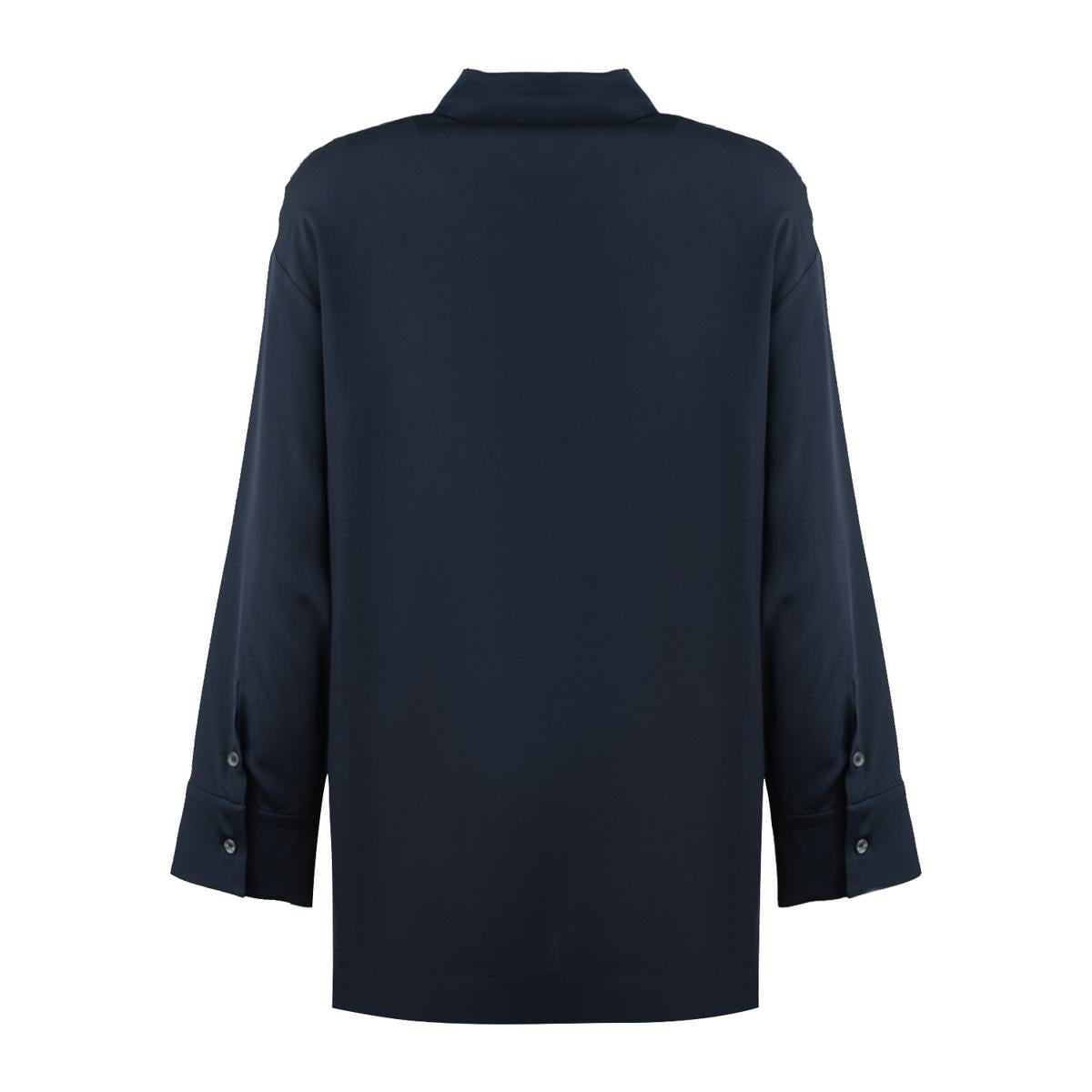 Max Mara Crepe De Chine-skjorta