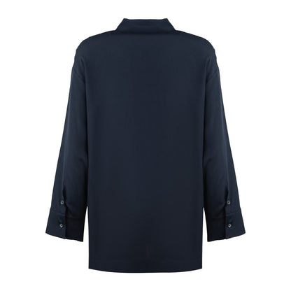 Max Mara Crepe De Chine-skjorta