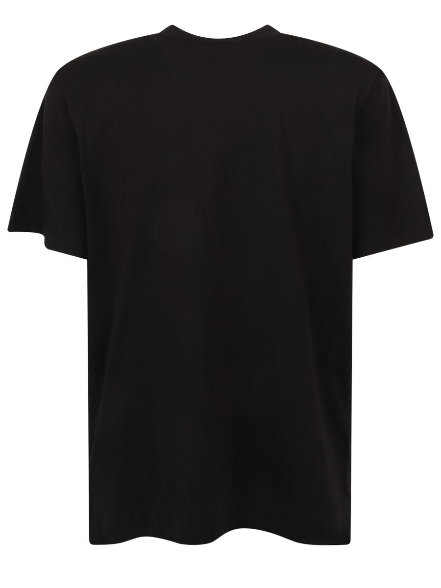 Msgm Borstad Logotyp T-shirt Kläder