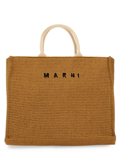 Marni "Öst/Väst" tygväska