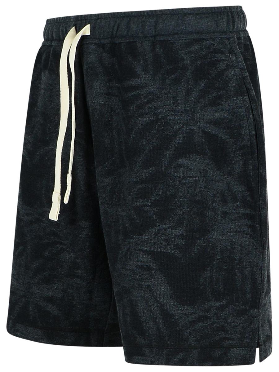 Palm Angels Svarta Bomullsbermudashorts