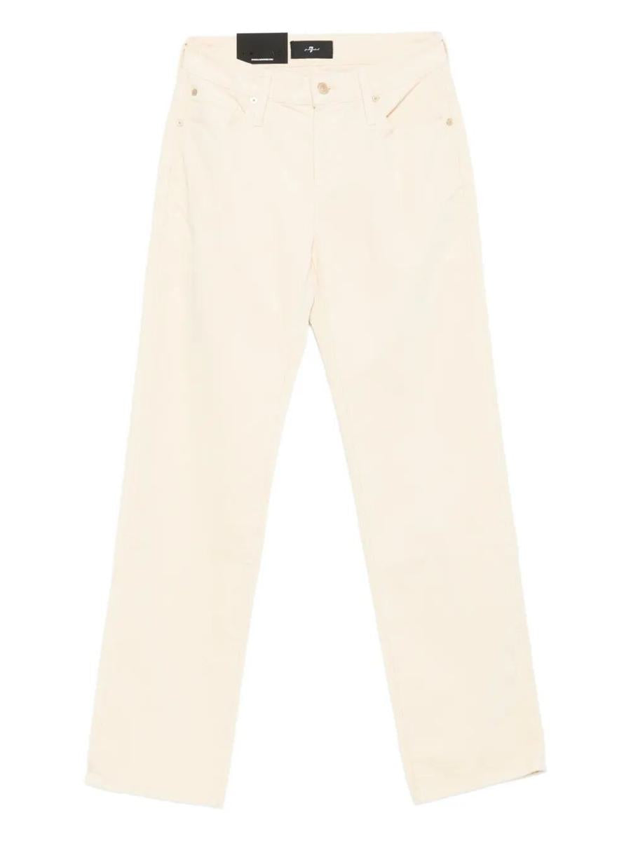 7 For All Mankind Calie raka manchesterbyxor Kläder