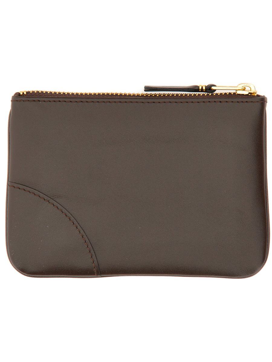 Comme Des Garçons Liten Clutch Med Dragkedja Unisex