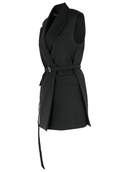 Sportmax 'Ciurma' svart kavaj i ny ull