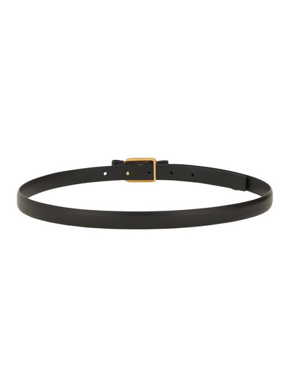 Salvatore Ferragamo fast bälte "New Vara Plate"