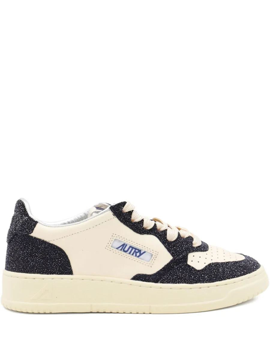Autry "Medalist Low" Dubbla Lädersneakers Skor