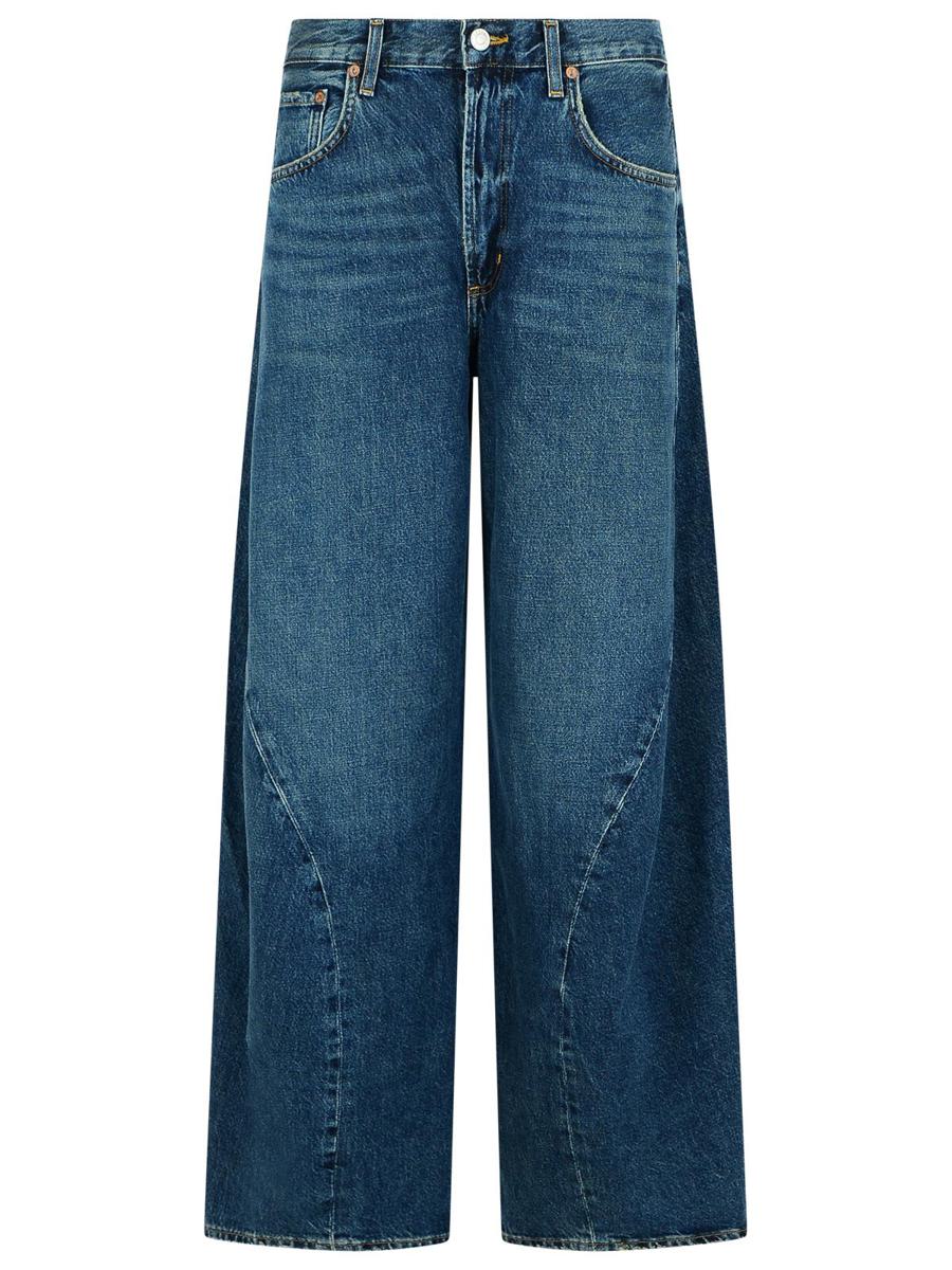 Agolde 'Twist' Blå Bomullsjeans