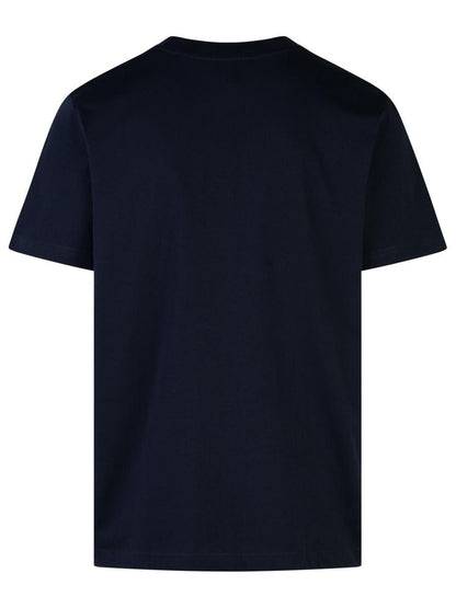 APC Marinblå bomulls-T-shirt