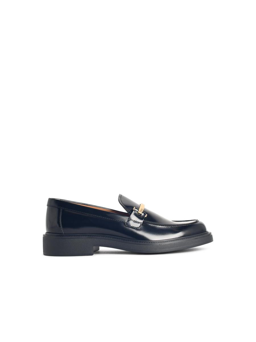 Tod's svarta läderloafers