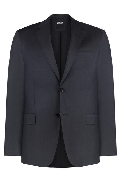 Zegna kostym i ullblandning