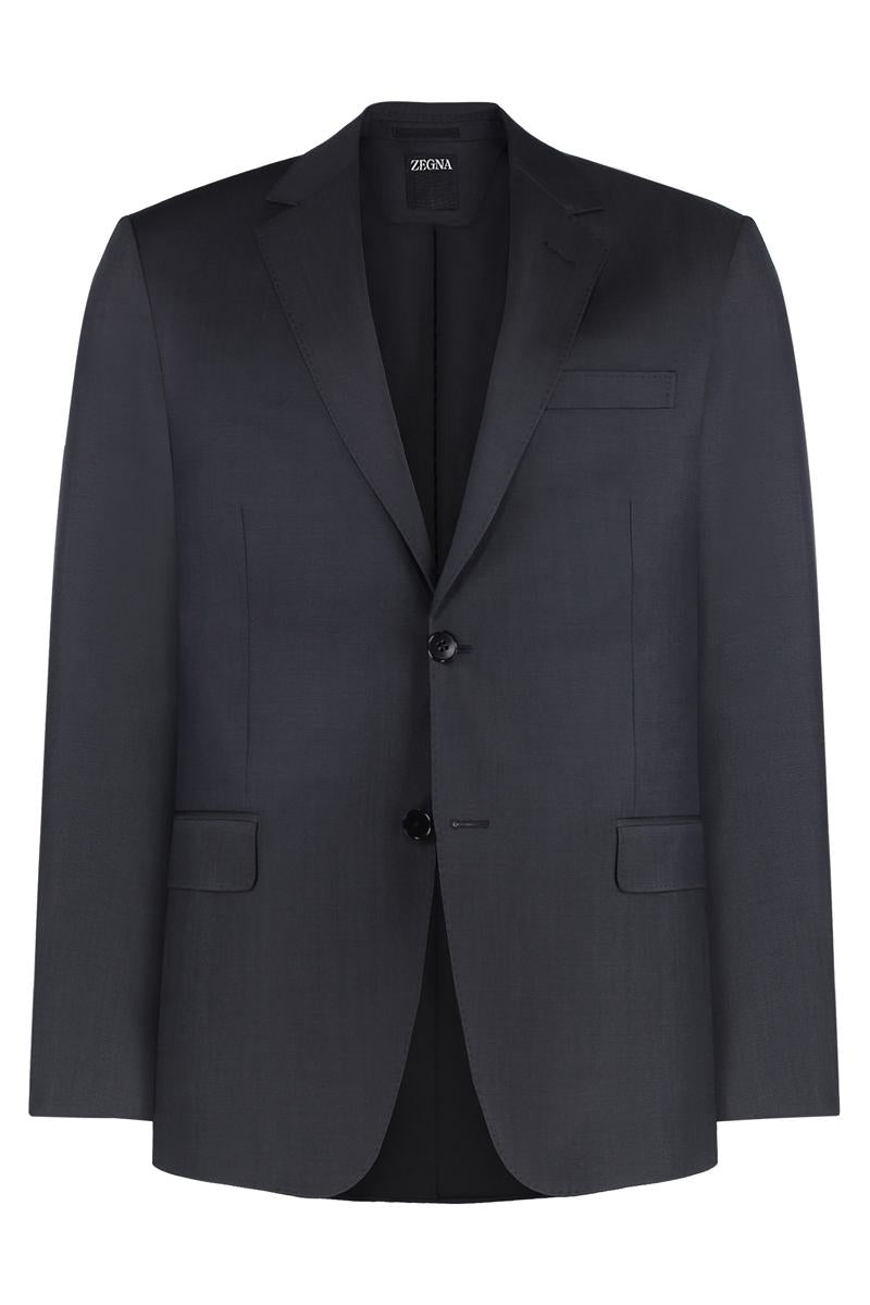 Zegna kostym i ullblandning
