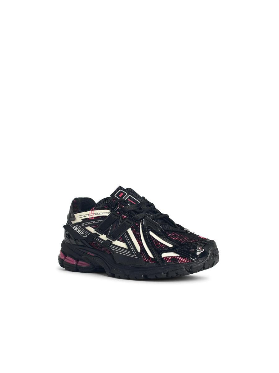 New Balance '1906' svarta sneakers i tygblandning