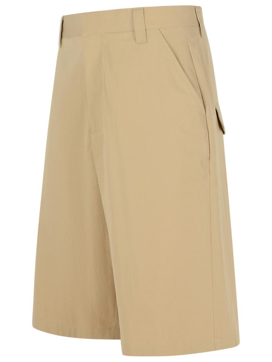 Moschino Beige Bermudashorts i Bomullsblandning