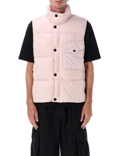 Stone Island Crynkle Reps Nylon Dunväst