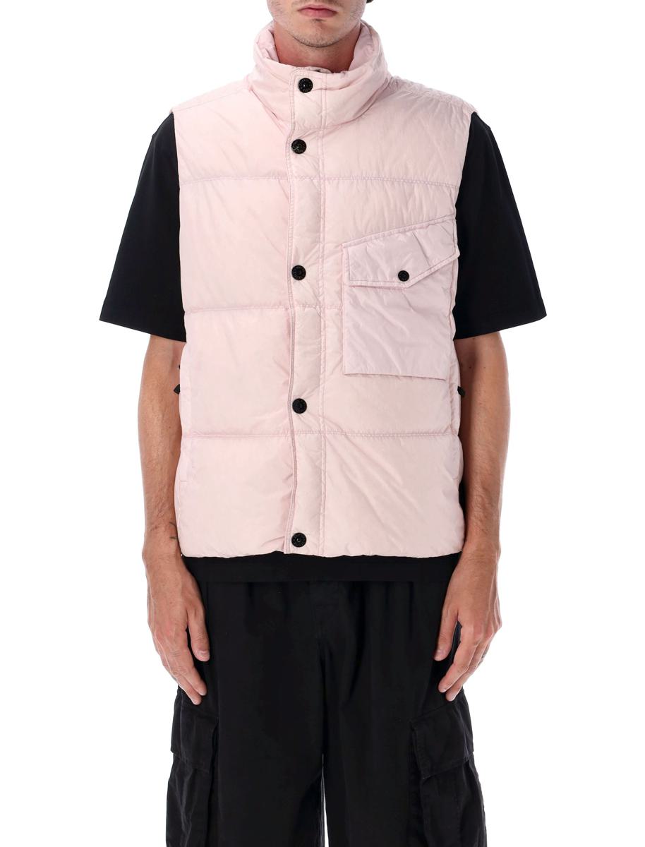 Stone Island Crynkle Reps Nylon Dunväst