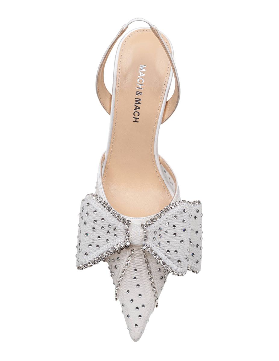 Mach &amp; Mach Le Cadeau Mesh Slingback