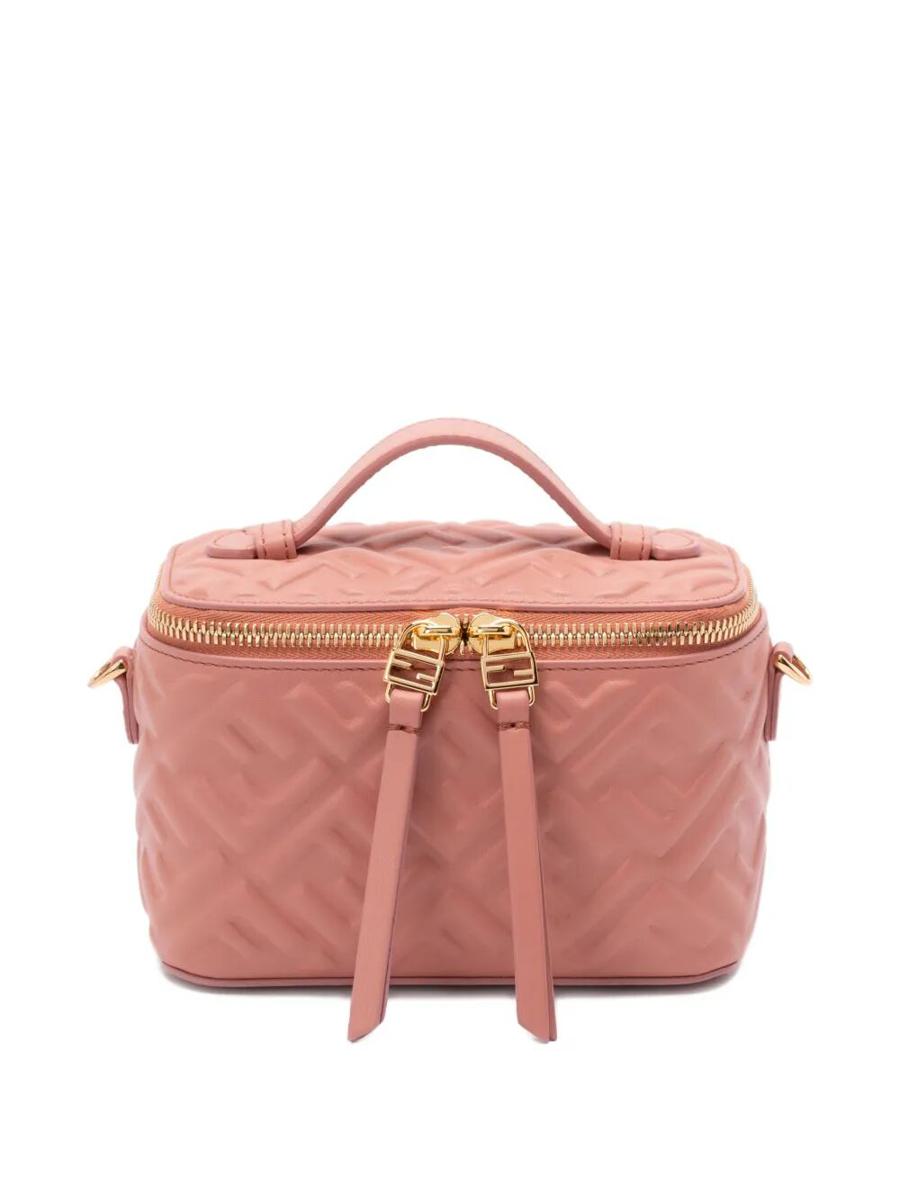 Fendi Vanity Nappaläderväskor med Ff-motiv