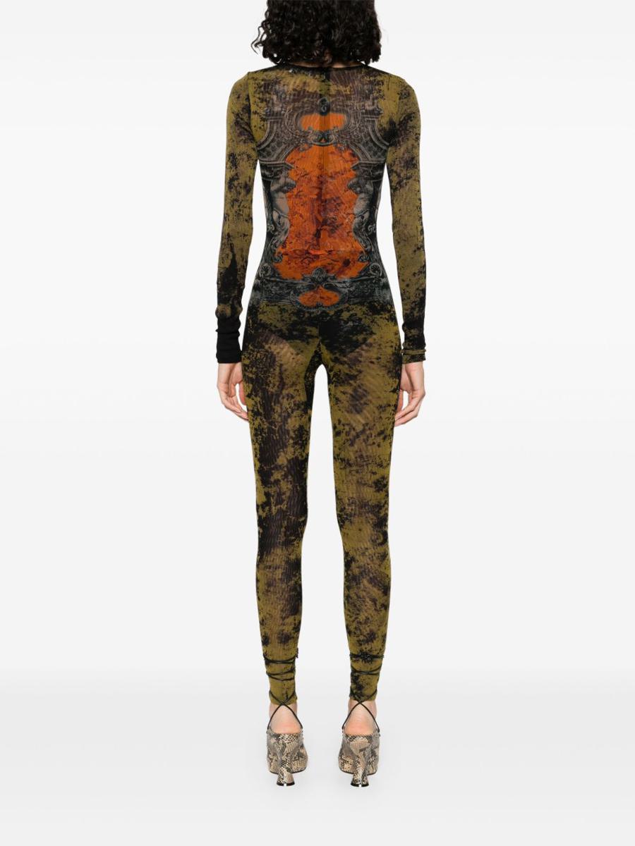 Jean Paul Gaultier The Khaki Médaillon Jumpsuit