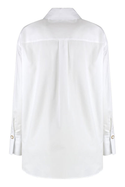 Elisabetta Franchi bomullspoplinskjorta