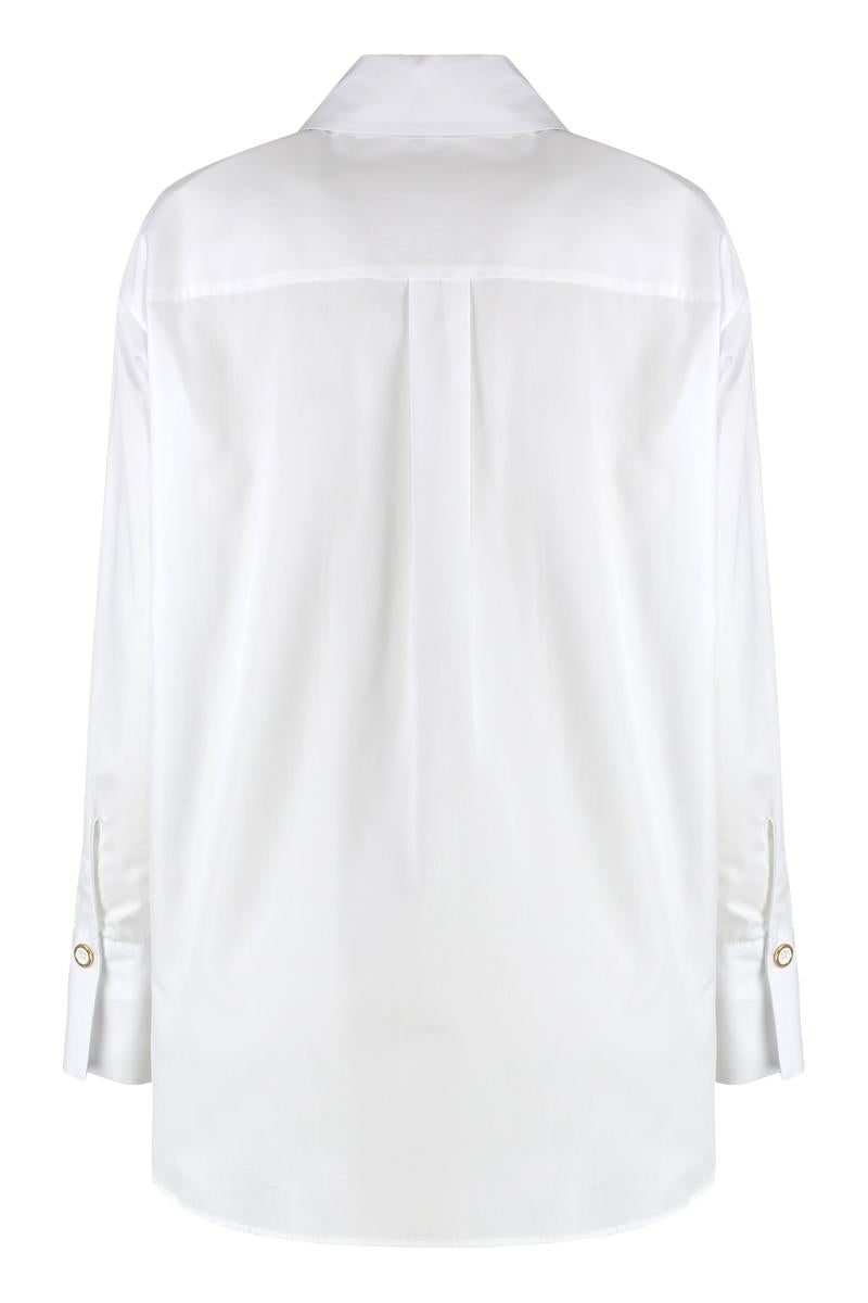 Elisabetta Franchi bomullspoplinskjorta