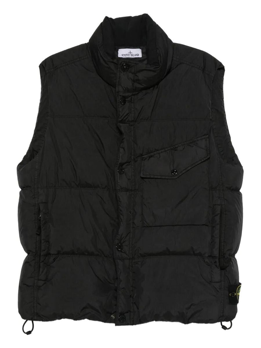 Stone Island quiltad dunväst