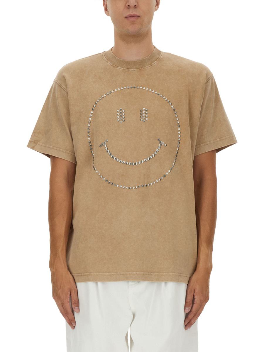 Moschino "Smiley®" T-shirt i kraftig bomull