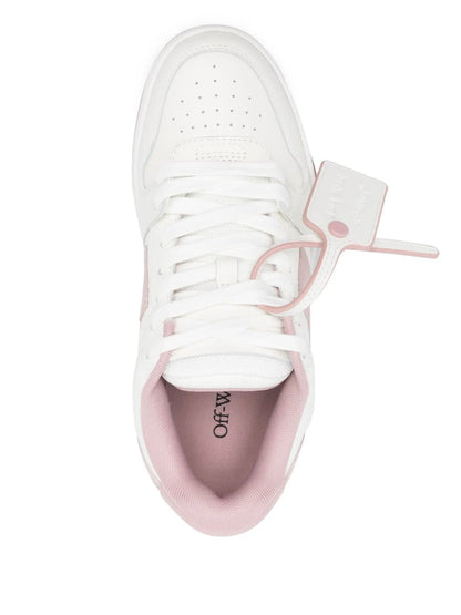 Off-White Out Of Office Kalvskinn Vit - Rosa
