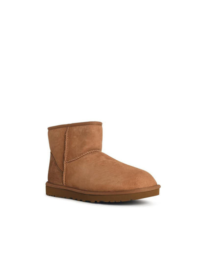 UGG 'Classic Mini' kastanjebruna mockastövlar