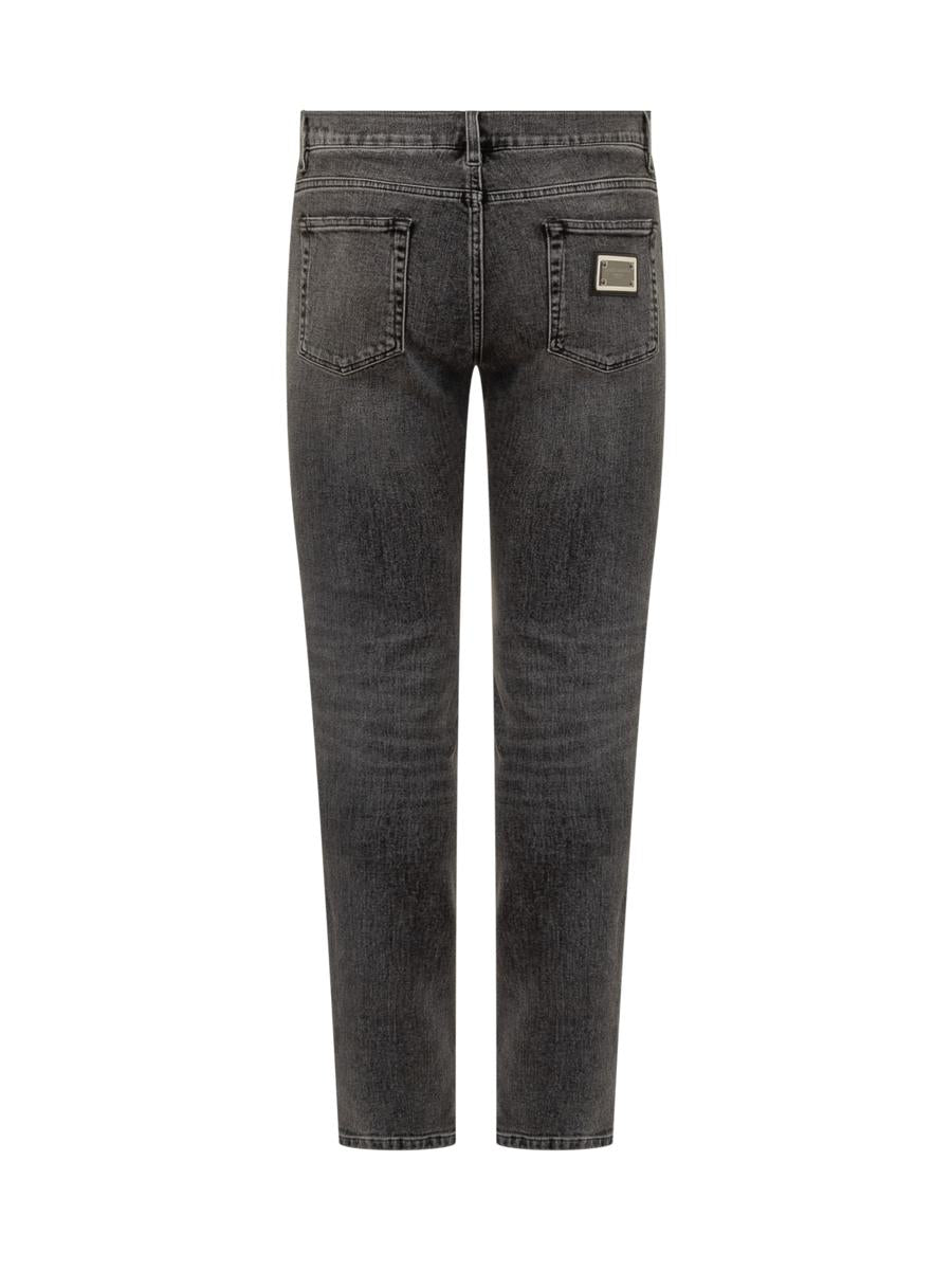 Dolce &amp; Gabbana Dolce &amp; Gabbana Herr Slitna Jeans