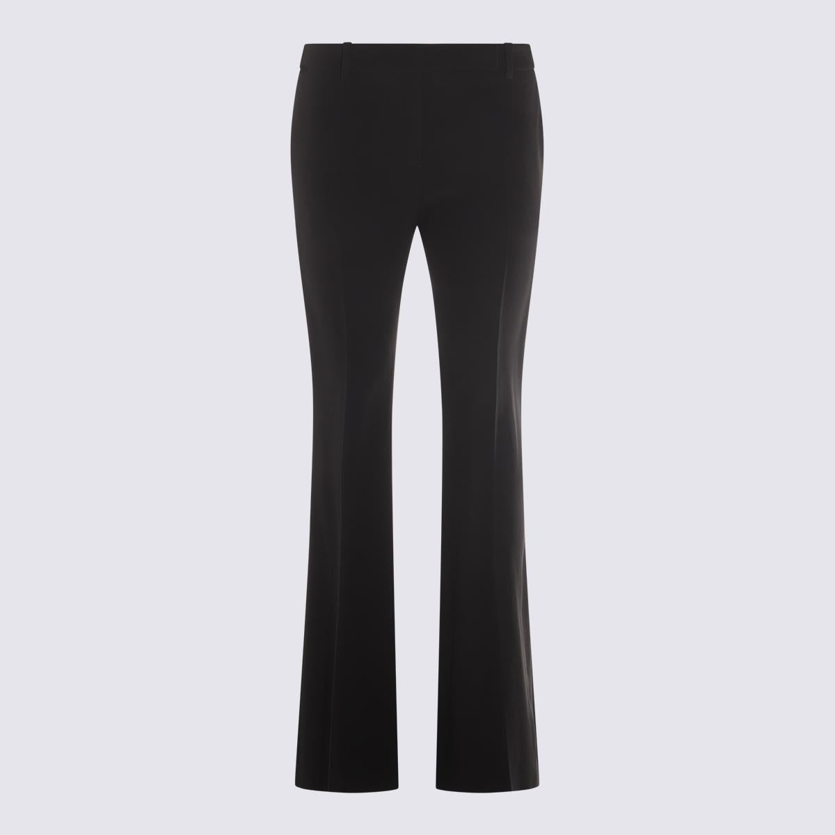 Alexander McQueen svarta viskosbyxor