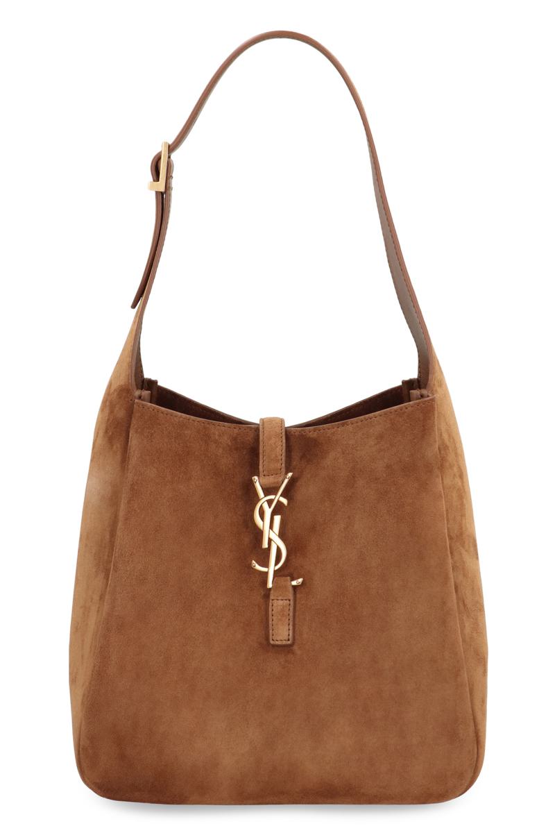 Saint Laurent Le 5 À 7 Piccola Handväska i mocka