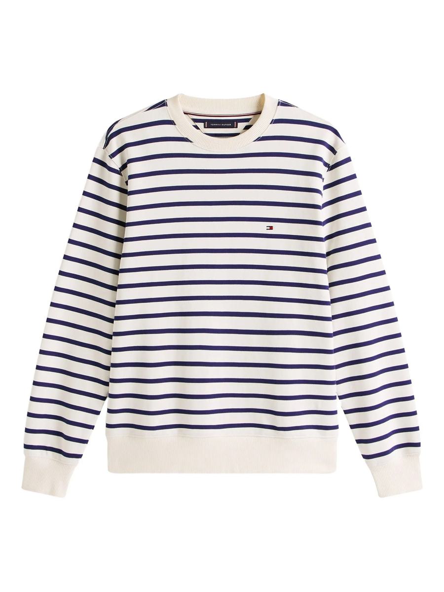 Tommy Hilfiger Essential Terry Randig Rund Hals Kläder