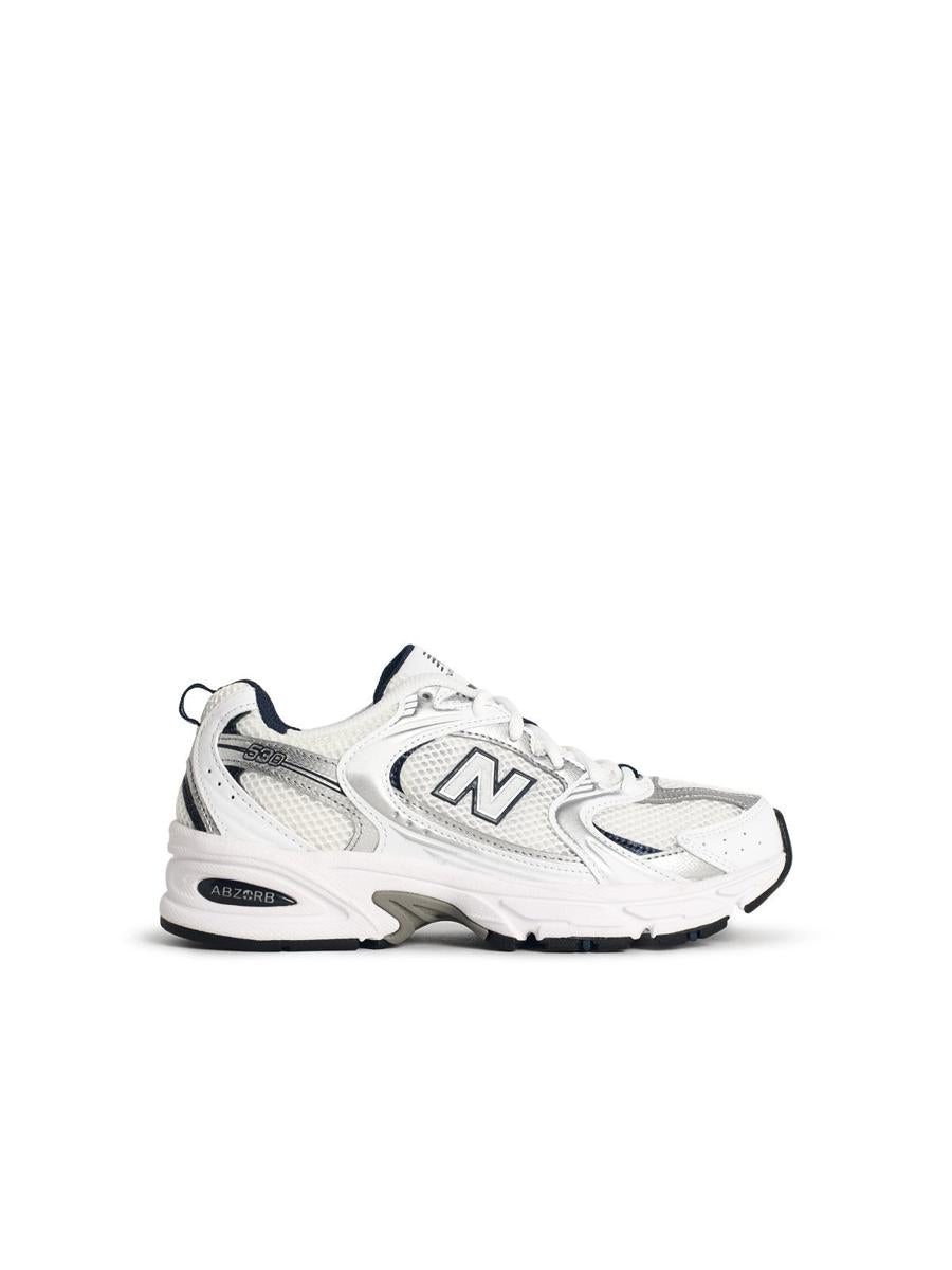 New Balance '530' Vita Tyg Sneakers